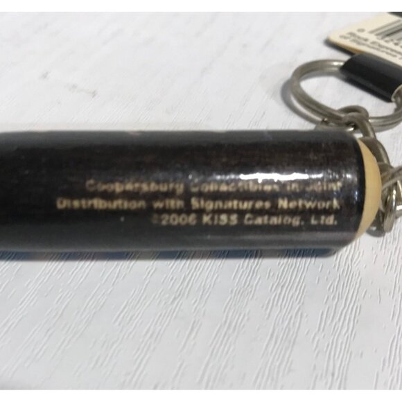 KISS Mini Wood Drumstick Keychain Solo Album Faces Rock Express - Picture 4 of 7